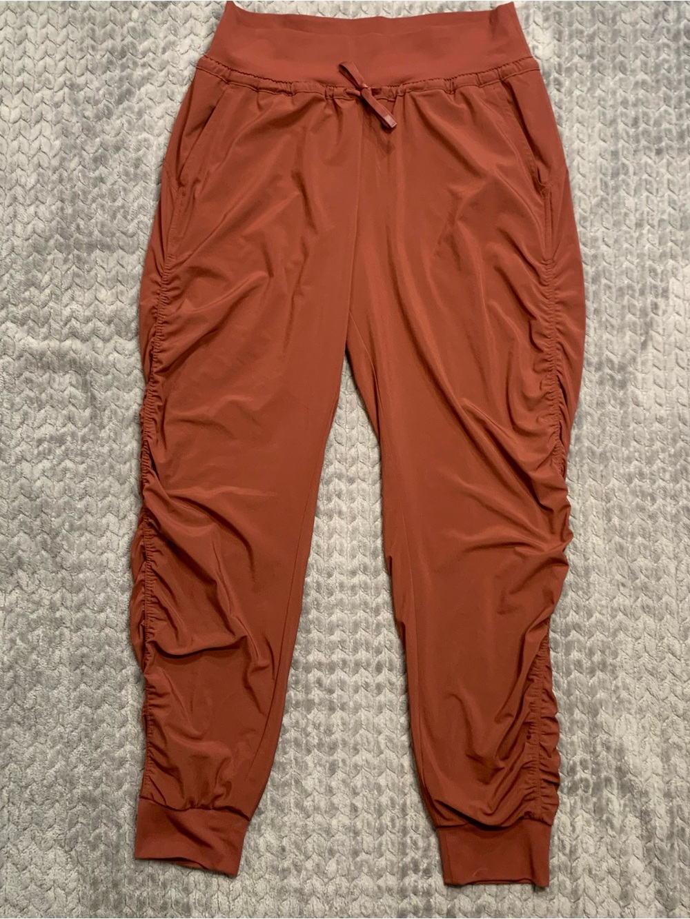 Athleta Burnt Orange Lined Active Pants